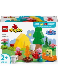 LEGO LEGO DUPLO Peppa Pig Camping Trip Building Playset with Canoe 10452 Building Set (32 Pieces)  - Image 2