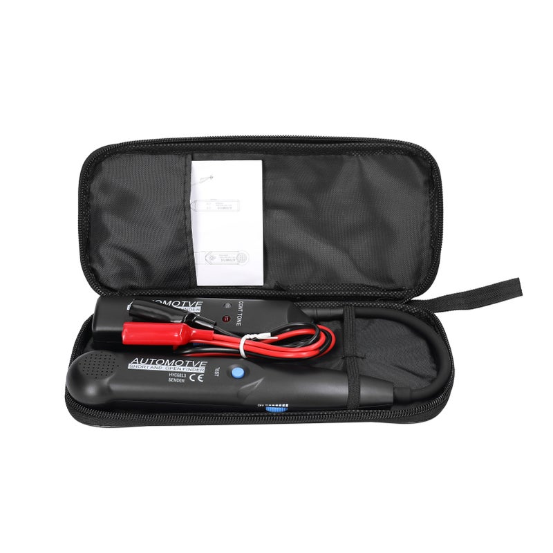 Automotive Cable Wire Tracker Short & Open Circuit Finder Tester Car Vehicle Repair Detector Tracer HYC6813 Type without LED Light with Storage Bag - Image 3