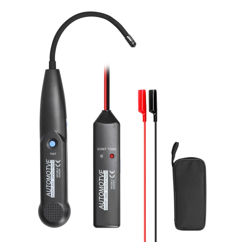 Automotive Cable Wire Tracker Short & Open Circuit Finder Tester Car Vehicle Repair Detector Tracer HYC6813 Type without LED Light with Storage Bag - Image 1