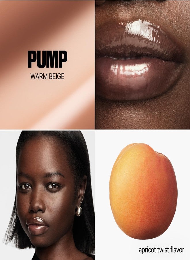 Milk Makeup Balmade Electrolyte Lip Balm – Hydrating, Sheer Gloss Nourishes + Replenishes Moisture – Clean, Vegan Formula with High-Shine Finish – Pump (Warm Beige, Apricot Twist), 0.4oz - Image 4