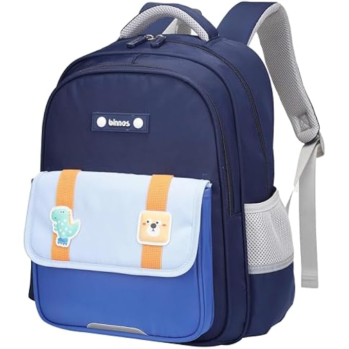 Binnes Premium Kids Backpack Light Weight Water Resistant Multifunctional School Backpack for Girls and Boys BNS6076 - Image 1