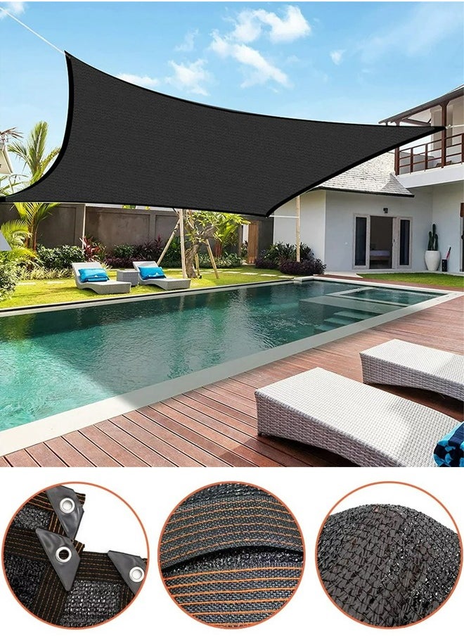 Generic Shade Cloth Garden Sunblock Shade Cloth Shading Greenhouse Sunshade Sunblock for Garden Plants Patio Lawn Flowers Plants Cover Car Outdoor-Black  - Image 5