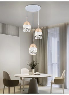 Best Power Modern Pendant Ceiling Light 6151-3 with E27 Lamp Base, 40W Max, Adjustable Length 80cm - Elegant Hanging Light Fixture (Lamp Not Included)  - Image 2