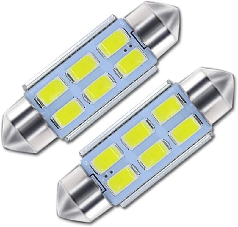 DEMULAX 2 Canbus No Error License Plate Light Bulbs - Image 1