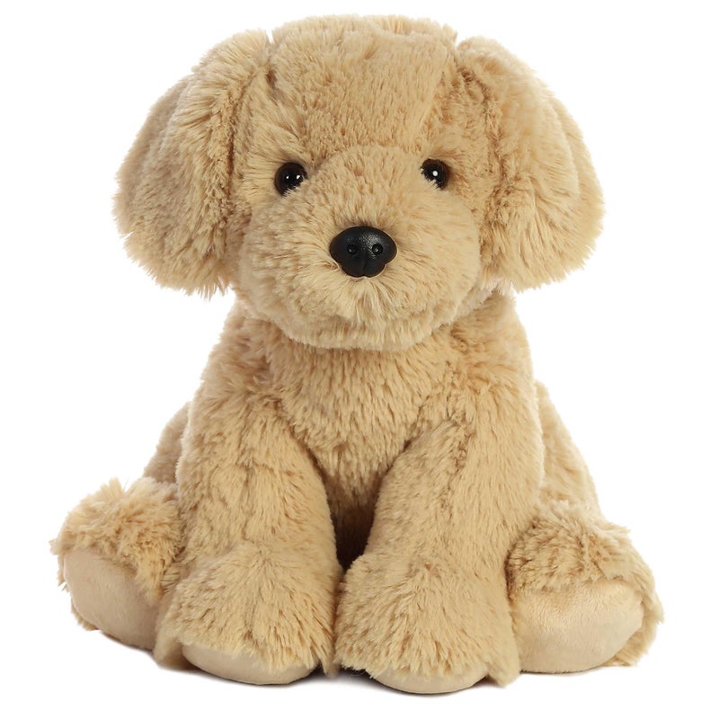 AuroraÂ® Cuddly Golden Lab Stuffed Animal - Cozy Comfort - Endless Snuggles - Brown 14 Inches - Image 1