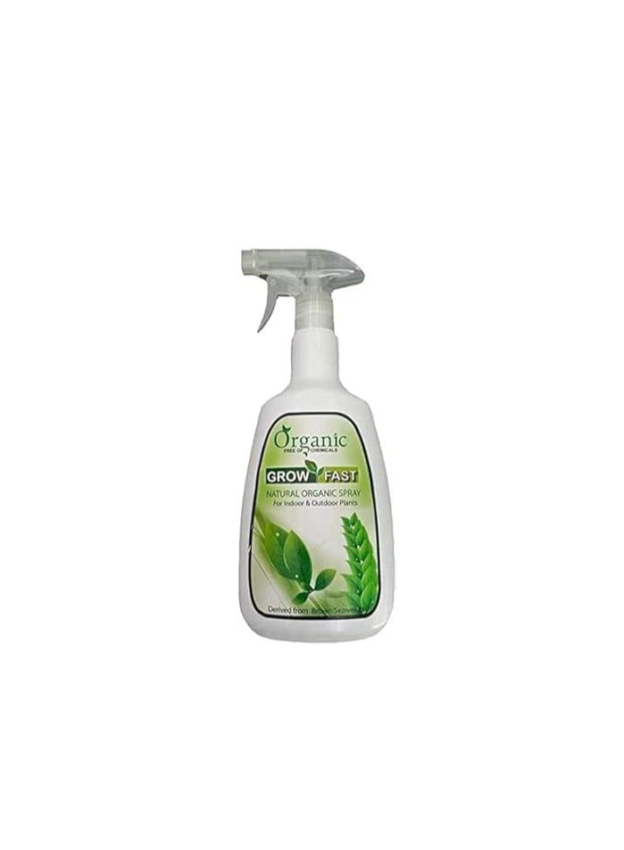 GROW FAST Grow Fast Natural Organic Spray 860 ml for Indoor & Outdoor Plants is a Versatile and Eco Friendly Plant Care Solution Designed to Support the Health and Growth of Both Indoor and Outdoor Plants. - Image 1