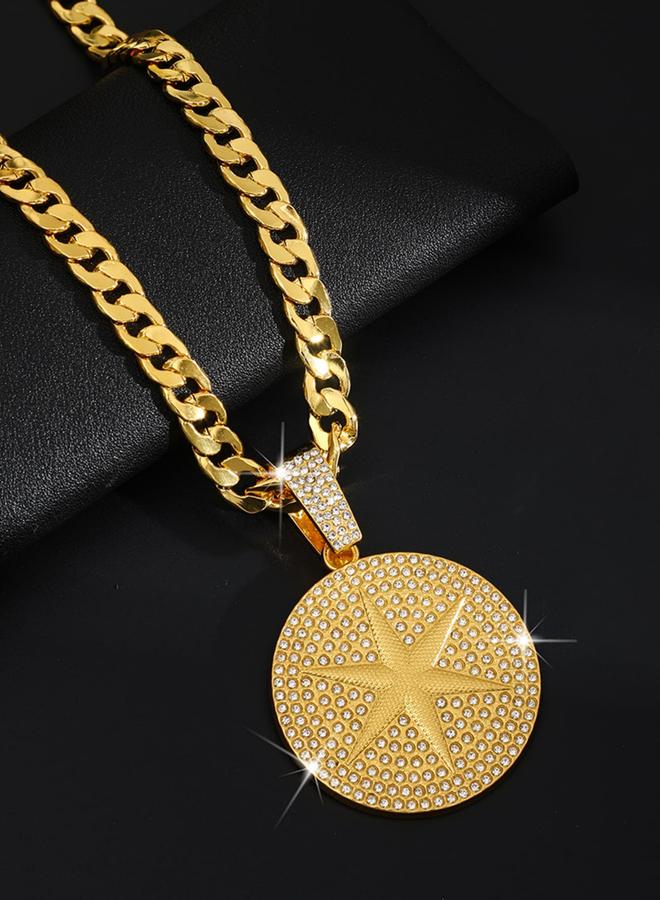 Take Two Men Gold Chain Necklace with Star Pendant - Image 4