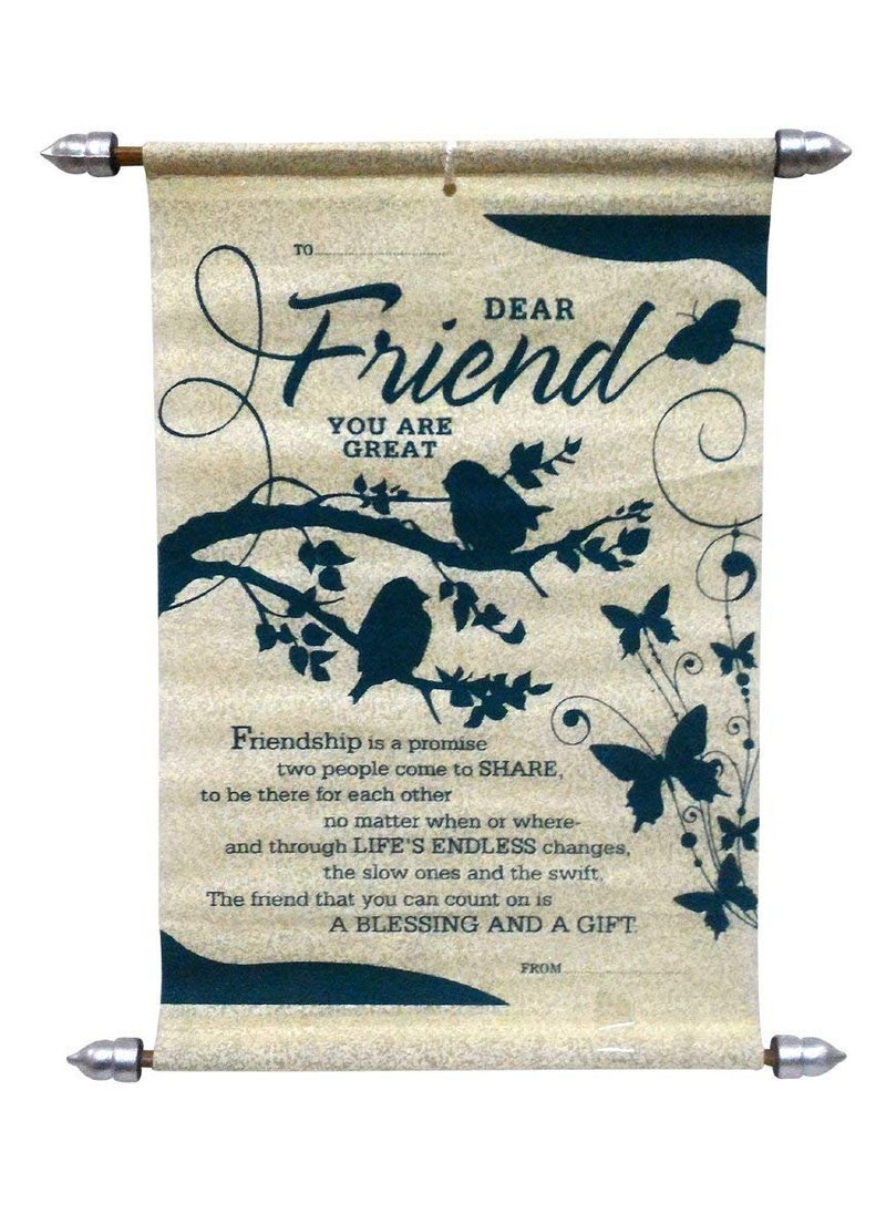 Saugat Traders - Saugat Traders Friendship Day Gifts for Best Friend - Scroll Card - Soft Teddy & Message Bottle/Jar - Best Gift for Your Best Friend Boy - Girl - Image 1
