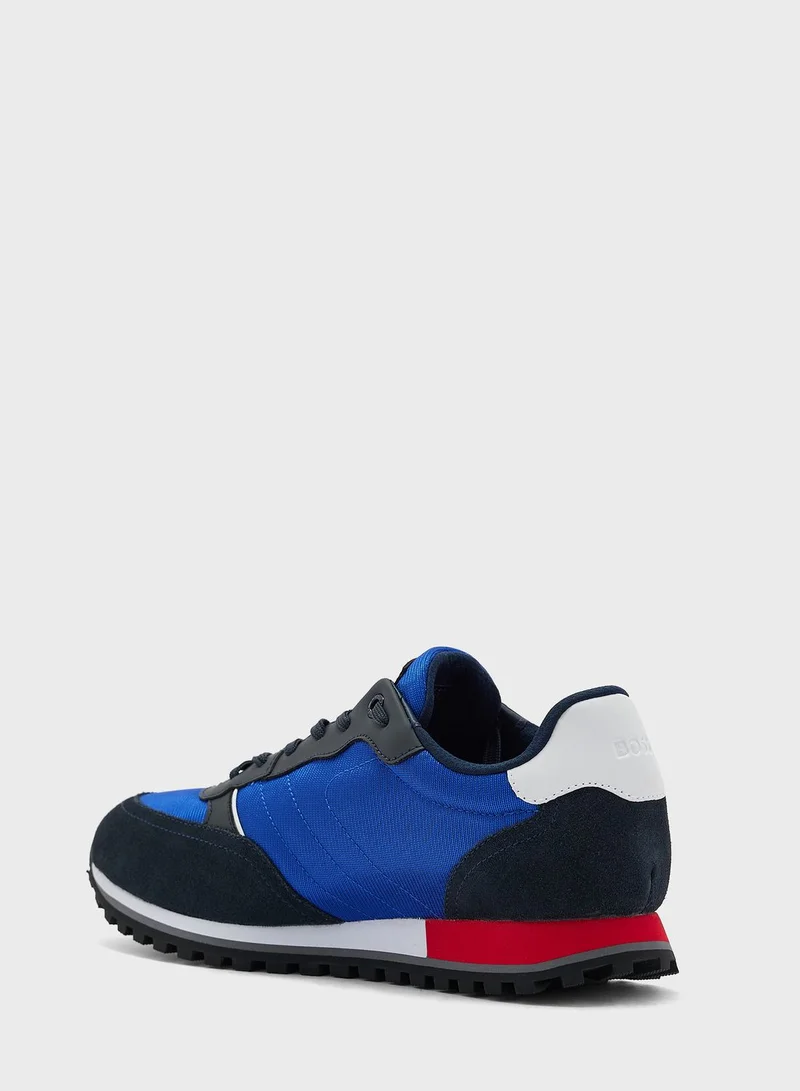 BOSS Lace Up Low-Top Sneakers