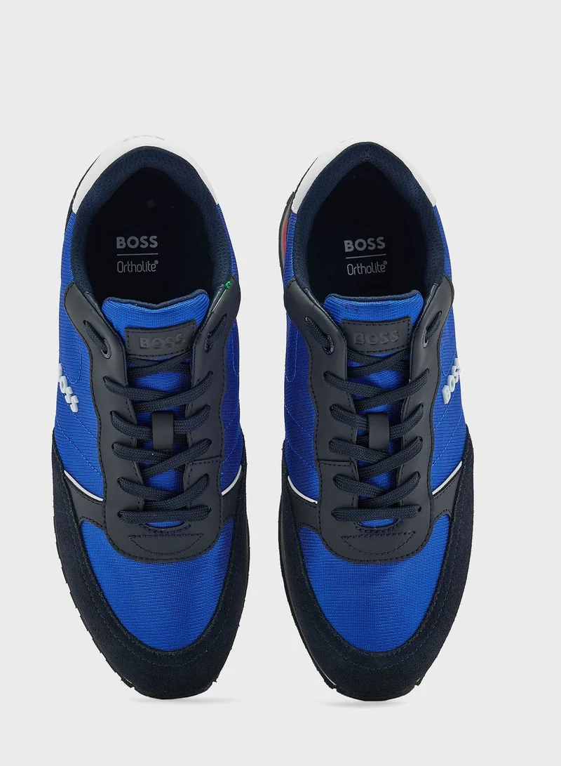 BOSS Lace Up Low-Top Sneakers