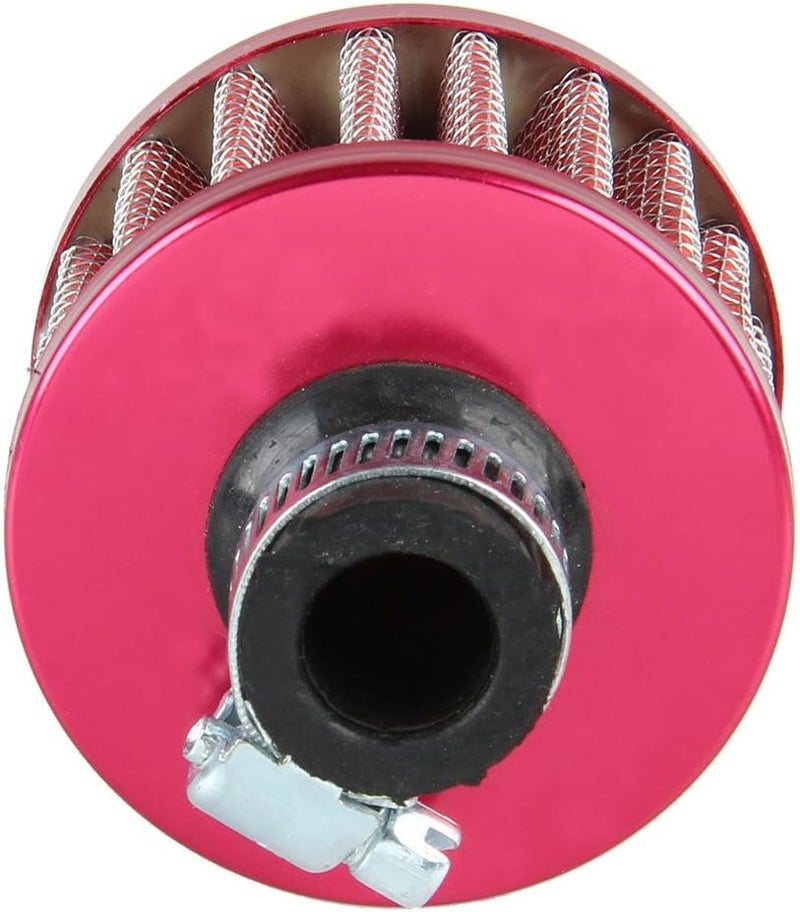 ESUPPORT Universal 12mm Mini Red Cone Cold Air Intake Filter - Image 5