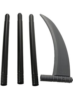 MAD TOYS Spooky Grim Reaper Scythe Halloween Costume Accessories, for Roleplay Dress-Up Trick or Treat Theme Party Events, Kids and Adult  - Image 2