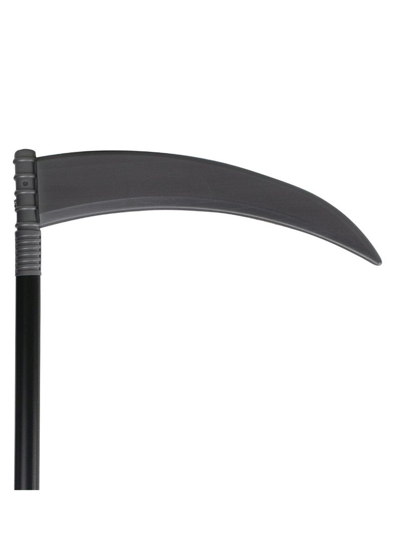 Spooky Grim Reaper Scythe Halloween Costume Accessories, for Roleplay Dress-Up Trick or Treat Theme Party Events, Kids and Adult