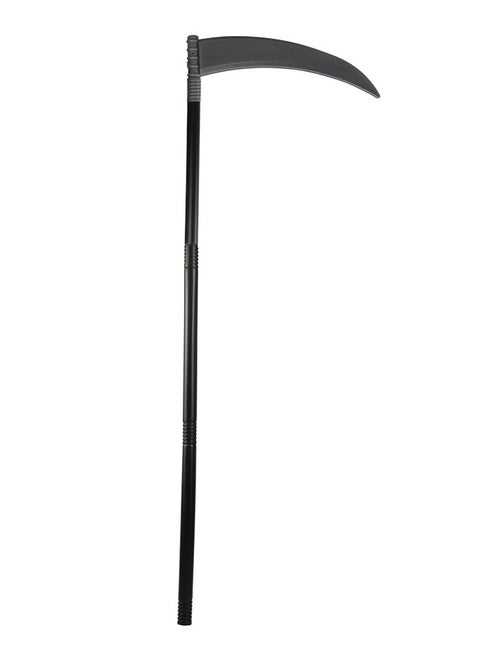 Spooky Grim Reaper Scythe Halloween Costume Accessories, for Roleplay Dress-Up Trick or Treat Theme Party Events, Kids and Adult