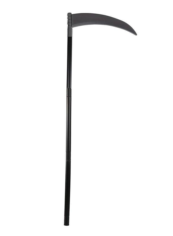 Spooky Grim Reaper Scythe Halloween Costume Accessories, for Roleplay Dress-Up Trick or Treat Theme Party Events, Kids and Adult