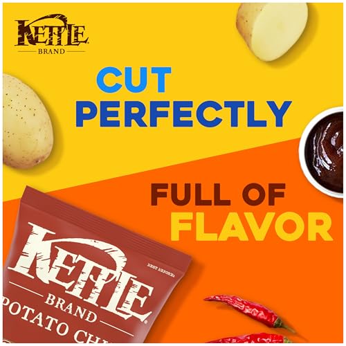 Kettle Brand Backyard Barbeque Kettle Potato Chips, Gluten-Free, Non-GMO, 7.5 oz Bag - Image 2
