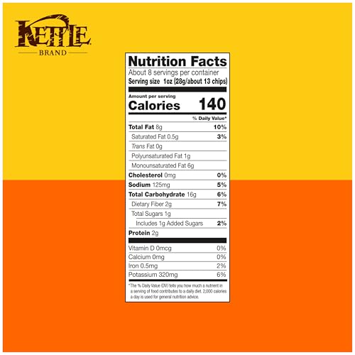 Kettle Brand Backyard Barbeque Kettle Potato Chips, Gluten-Free, Non-GMO, 7.5 oz Bag - Image 3