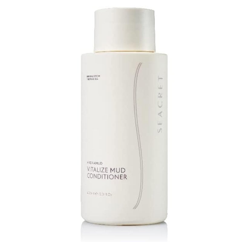 SEACRET Minerals Hydra Mud Conditioner, Vitalize Mud Hair Conditioner with Dead Sea Minerals & Argan Oil, 13.3 Fl Oz / 400 ml