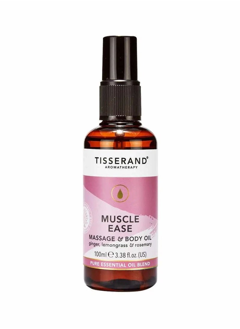 TISSERAND AROMATHERAPY - UK - Muscle Ease Massage & Body Oil 100ml - Image 1