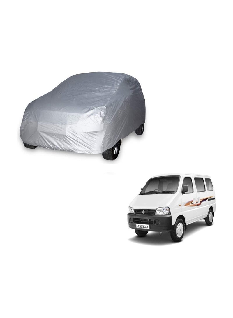 PEVA Waterproof All Weather Full Car Cover Extra Large  Outdoor Car Cover Sunscreen Heat Protection Dustproof UV Protection Scratch Resistant Universal Fit XL Car Cover Suit Outdoor Full Exterior Covers for Automobiles - Image 2