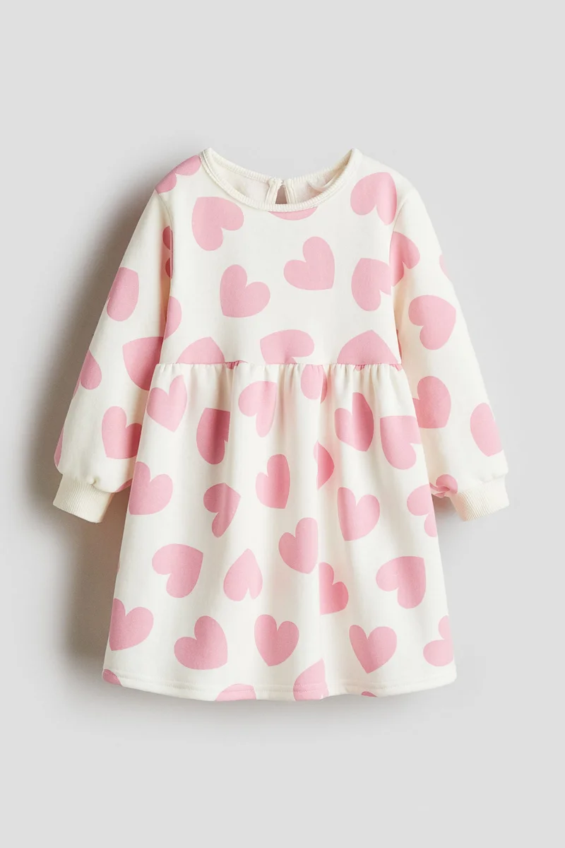 H&M Printed sweatshirt dress