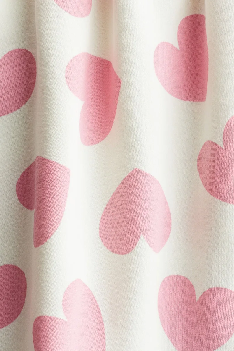 H&M Printed sweatshirt dress