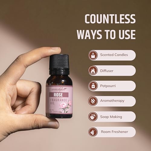 Aromahpure Fragrance Oil - Blend Series | 90 ml | Set of 6| Aroma Oil for Home Fragrance | Best for Aromatherapy | Used in Diffusers, Candles, Air Fresheners, Soaps. - Image 4