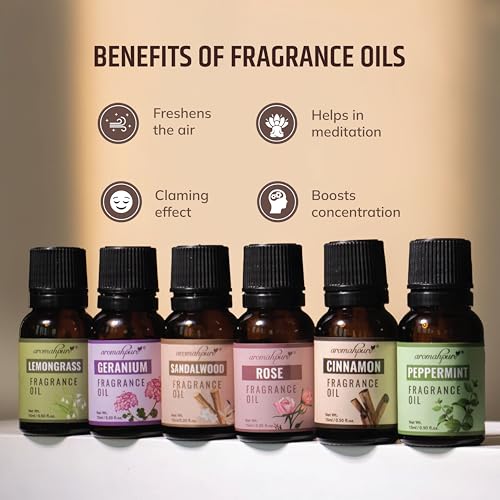 Aromahpure Fragrance Oil - Blend Series | 90 ml | Set of 6| Aroma Oil for Home Fragrance | Best for Aromatherapy | Used in Diffusers, Candles, Air Fresheners, Soaps. - Image 3