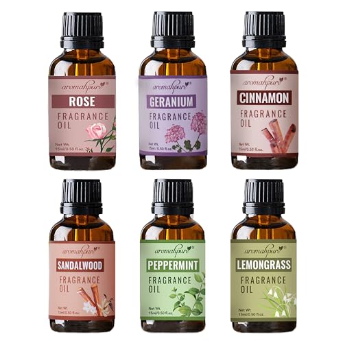 Aromahpure Fragrance Oil - Blend Series | 90 ml | Set of 6| Aroma Oil for Home Fragrance | Best for Aromatherapy | Used in Diffusers, Candles, Air Fresheners, Soaps. - Image 1