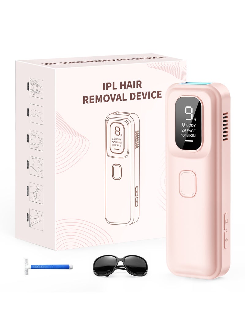 JOOYEE IPL permanent laser hair removal unlimited flashes and automatic manual flashes for home use laser facial hair removal - Image 1
