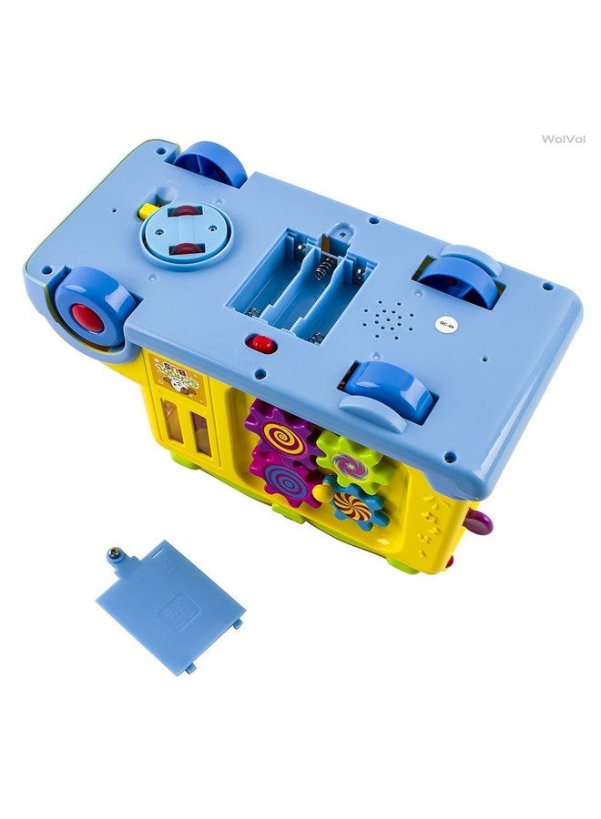 ماياترا لعبة حافلة مدرسية فكرية من ماياترا مزودة بموسيقى وأصوات وأضواء - Image 3