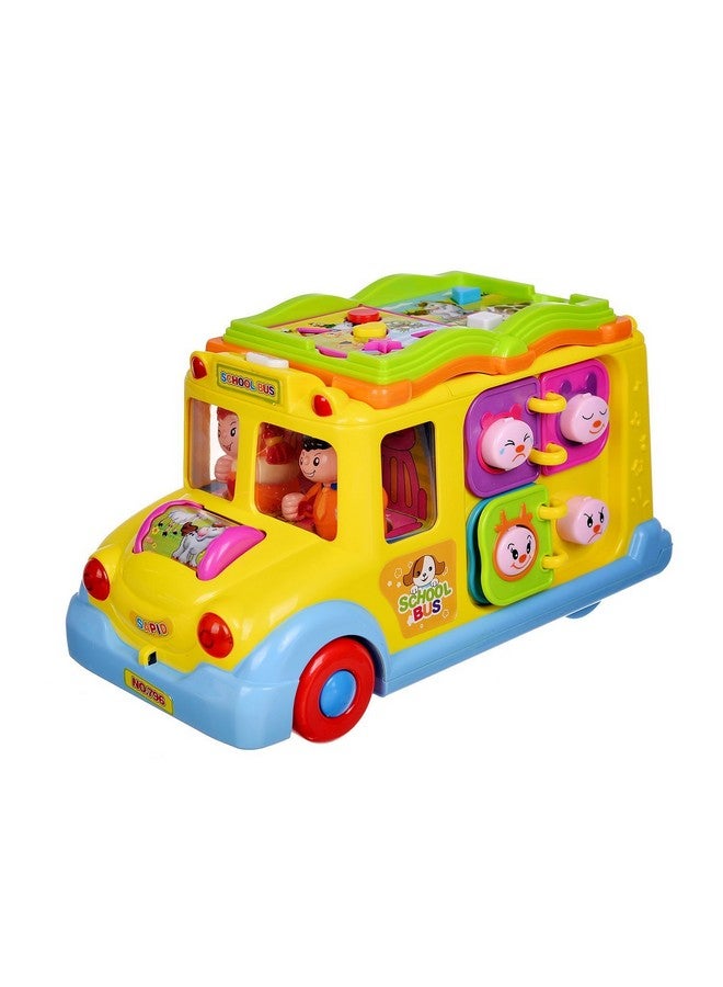 ماياترا لعبة حافلة مدرسية فكرية من ماياترا مزودة بموسيقى وأصوات وأضواء - Image 4