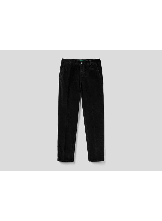 UNITED COLORS OF BENETTON Stretch Velvet Chinos