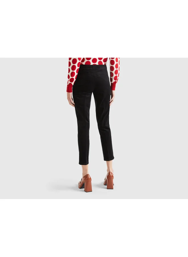 UNITED COLORS OF BENETTON Stretch Velvet Chinos