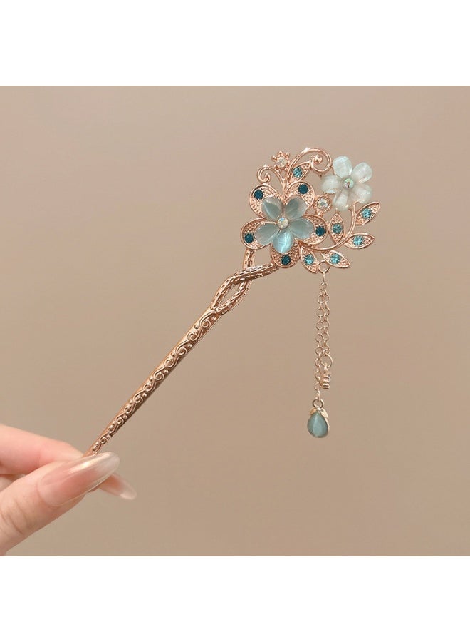 جيليز تاج شعر نسائي مع دلايات وزخارف