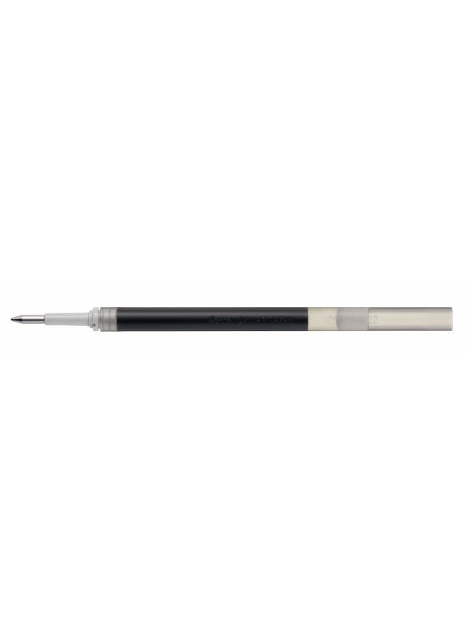 Refill Ink - For EnerGel Gel Pen, 0.7mm Metal Tip, Medium, Gray Ink, 12 pack (LR7-N)