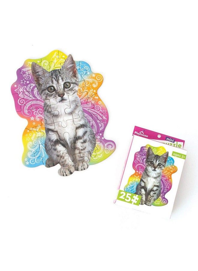 Playhouse لعبة بازل مصنوعة من 25 قطعة على شكل قطة تابى للأطفال - Image 3
