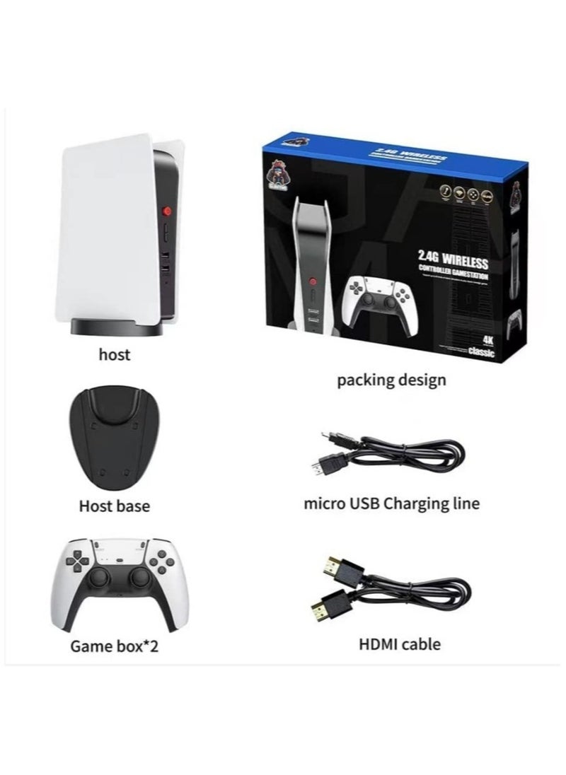 Generic - M5 Game Console 2.4gb Wireless Controller Game Station, 4K HD Output Retro Classic Video Game Console upto 15000 Games - Image 1