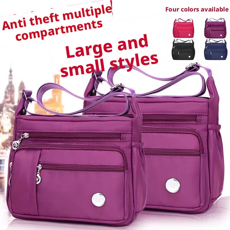 Women's Summer Casual Lightweight Nylon Canvas Crossbody Bag - Image 1
