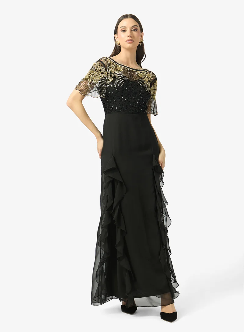 Alara High Neck Maxi Dress