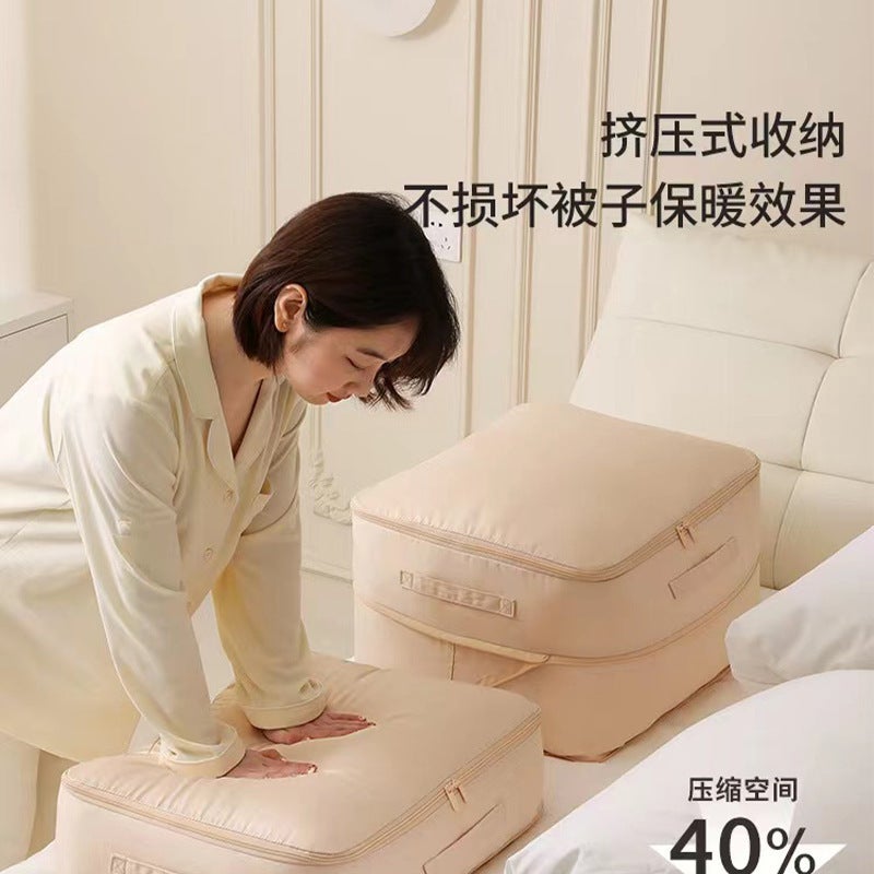 Labelable, See-Through Down Jacket And Quilt Storage Bags, Large Capacity For Moving, Travel, Packing Clothes, Vacuum Bags With Visibility - Image 2