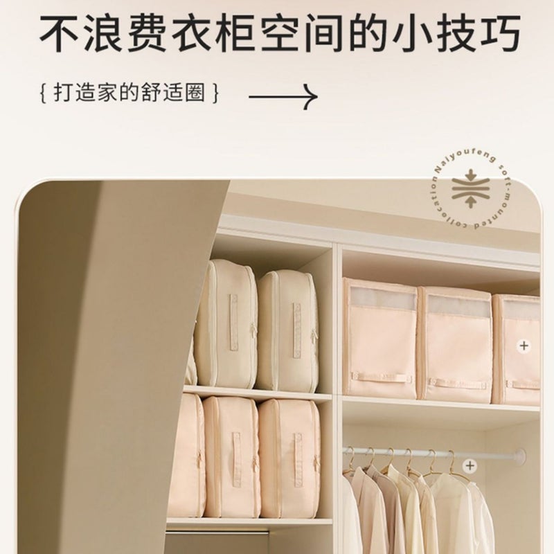 Labelable, See-Through Down Jacket And Quilt Storage Bags, Large Capacity For Moving, Travel, Packing Clothes, Vacuum Bags With Visibility - Image 4