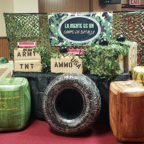 LOOGU Camo Netting, Camouflage Netting for Sunshade, Camping, Shooting and Hunting and Many More (6.5x10ft, 2Mx3M, Woodland Camo) - Image 2