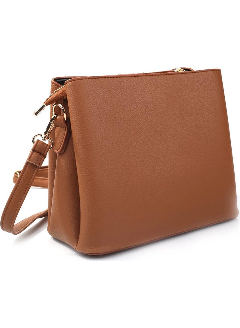 Armine - Women's Hand and Shoulder Bag Tan 361 - Image 1