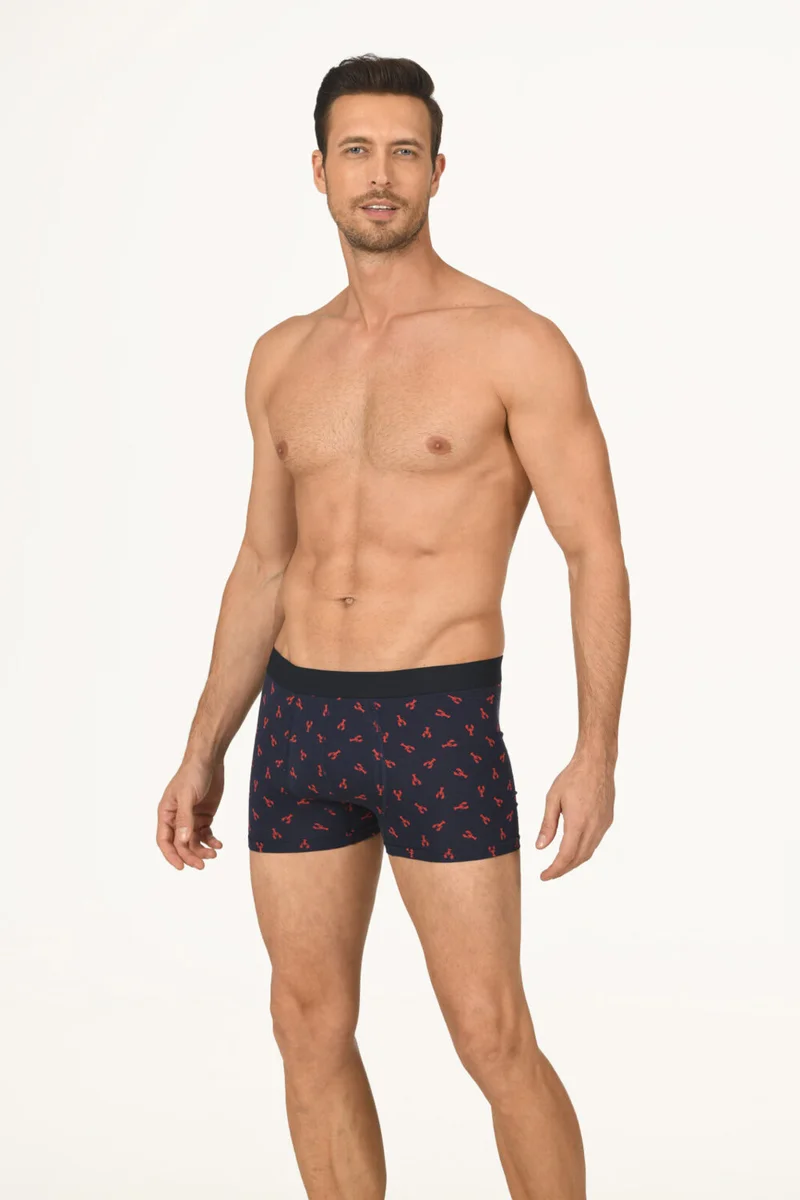 NBB - Navy Blue Scorpion Pattern Boxer
