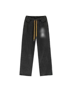 KUYING New One Piece Wide Leg Casual Jeans  - Image 1