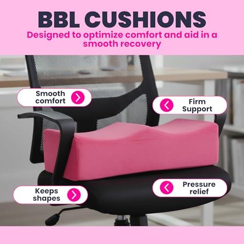 bombshell booty pillow BBL Pillow After Surgery for Sitting Lifting Cushion, Brazilian Butt Lift Pillow Lifting Cushion for Recovery, Home, Driving and Office Chair Use, BBL Surgery Essentials Post Surgery Supplies - Image 4