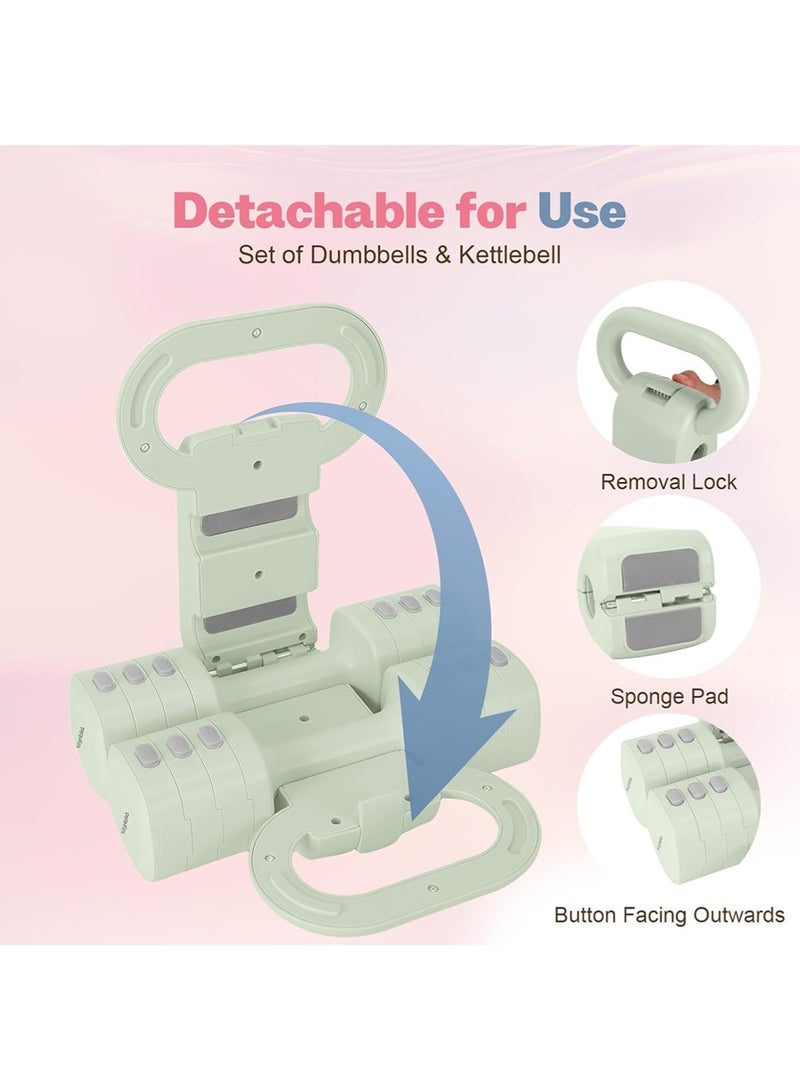 AGD 2-in-1 Adjustable Weight Training Kettlebell Dumbbell Home Fitness Equipment for Men and Women - Image 5