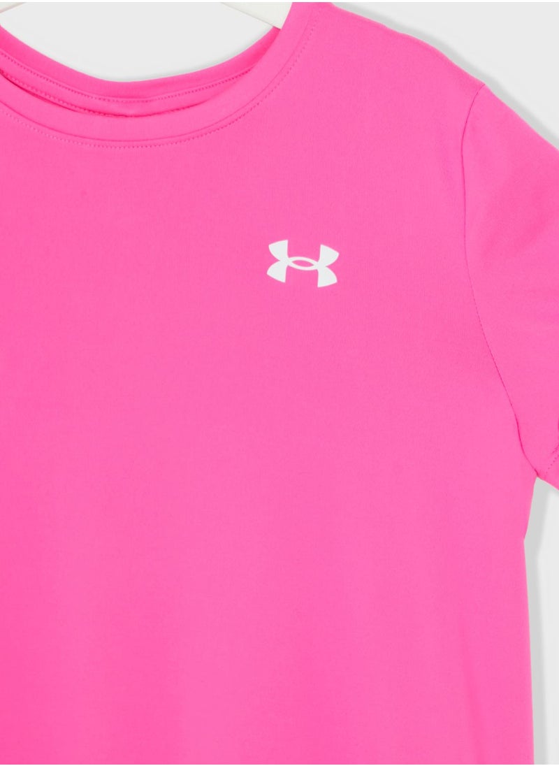 UNDER ARMOUR - Girls' Knockout T-Shirt - Image 1