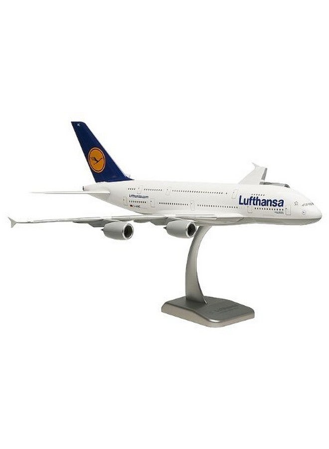 سايج سكوير نموذج طائرة إيرباص A380-841 من مجموعة سيج سكوير المعدنية بمقياس 1:300 من لوفتهانزا، مجموعة نماذج طائرات تذكارية عالية التفاصيل، عبوة من قطعة واحدة، متعدد الألوان - Image 4